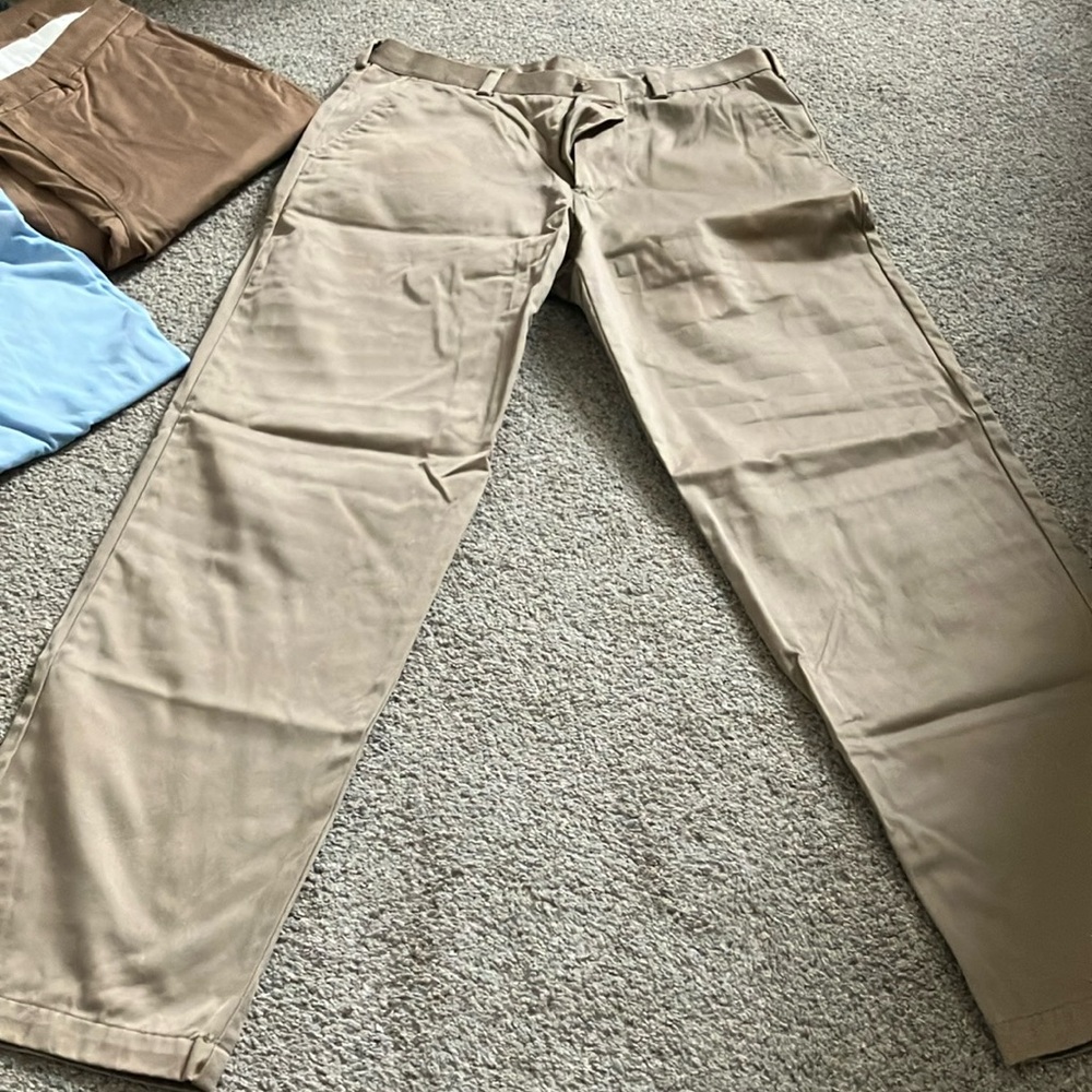 George Men Khaki Chino Pants 34x34